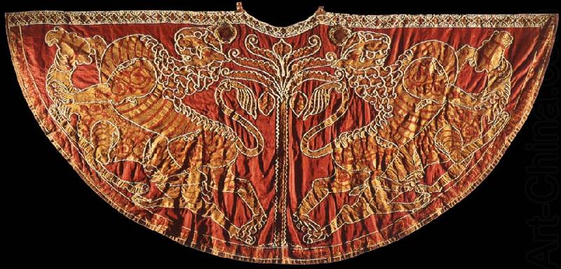 Coronations coat of Roger II, unknow artist